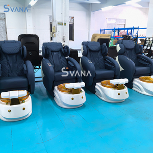 Silla profesional de lujo moderna para manicura y pedicura, masaje de cuerpo completo, silla de pedicura para spa de pies, para salón de uñas - Product Image 3