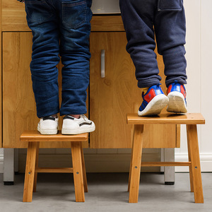 <span class=keywords><strong>Tabouret</strong></span> pliable bas en <span class=keywords><strong>bambou</strong></span> moderne et simple, petit et portable, pour la maison, l'extérieur, le salon, la salle de bain, l'utilisation des enfants - Product Image 2