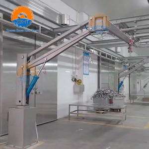 Bras de chargement de carcasses entièrement automatique, robuste et hautement efficace pour usine de traitement d'abattage de porcs, équipement personnalisable - Product Image 2