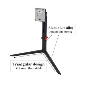 <span class=keywords><strong>Support</strong></span> de moniteur en forme de V en alliage d'aluminium de <span class=keywords><strong>bureau</strong></span> Portable nouveau <span class=keywords><strong>support</strong></span> d'ordinateur pour écran de <span class=keywords><strong>PC</strong></span> - Product Image 2