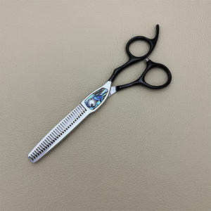 กรรไกรตัดผมไฮ 6 นิ้ว กรรไกรซอยผม สแตนเลส SUS440C ด้ามยาว อุปกรณ์ช่างตัดผมมืออาชีพ - Product Image 1