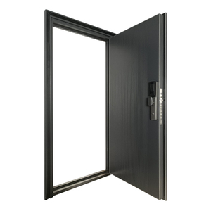 Puerta <span class=keywords><strong>de</strong></span> Seguridad <span class=keywords><strong>de</strong></span> Aluminio <span class=keywords><strong>de</strong></span> Estructura Reforzada con Acabado <span class=keywords><strong>Exterior</strong></span> Moderno, Resistente a la Humedad y con Características Antirrobo <span class=keywords><strong>para</strong></span> el Hogar - Product Image 4