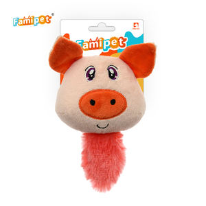 Giocattoli per cuccioli di animali domestici a forma di animali della foresta di peluche personalizzati personalizzati personalizzati giocattoli morbidi per cani di peluche cigolanti - Product Image 6