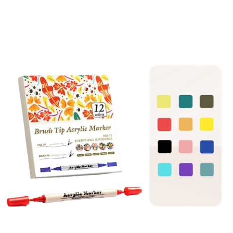 Caja Blanca Set-12colores