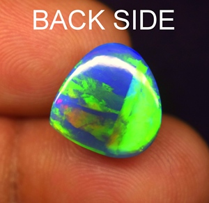 Piedra Preciosa Suelta de Ópalo Natural Multifuego de Alta Calidad, 5.9 CT, Cabujón de 12.8*13.1*7.9 mm para Joyería - Product Image 4