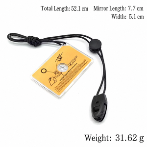 Miroir de signalisation multifonctionnel pour les survivants en plein air ; miroir réfléchissant pour équipement de survie en milieu sauvage - Product Image 5