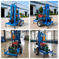 Machine portable de forage de puits d'eau 660 pieds 32HP Diesel EPA Euro 5 pour irrigation agricole et approvisionnement en eau