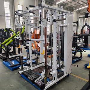 Máquina de Ejercicio Multifuncional para Gimnasio Comercial, Equipo Deportivo, Estaciones Múltiples en 1, Funcional <span class=keywords><strong>Smith</strong></span> - Product Image 3
