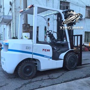 รถยก TCM FD30T3 3 ตัน รถยกมือสองจากญี่ปุ่น 3 ตัน เครื่องยนต์ Isuzu C240 รถยกใช้แล้ว รถยกใช้น้ำมัน 4500 มม. 3000 กก. - Product Image 2