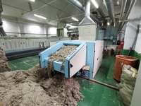 Machine de déchiquetage textile de recyclage pour machine d'ouverture de lin de lin de chanvre