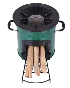 Estufas de leña Venta de estufas de leña para acampar Estufas de cohetes sin humo portátiles - Product Image 6