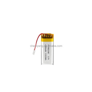 Batterie polymère solide certifiée 3,7 V 902248 950 mAh ultra-mince certifiée CE pour mini traceur GPS - Product Image 1