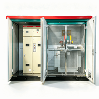 Subestación Compacta Combinada en Caja, Gabinete de Transformación de 10kV a 0.4kV con Barras Colectoras y Aparamenta de Media Tensión para Subestaciones de Distribución Urbana