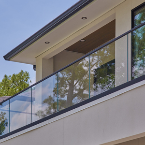 <span class=keywords><strong>Profil</strong></span>és en aluminium rainurés pour verre, <span class=keywords><strong>profil</strong></span>és en U, poteaux de garde-corps en aluminium pour balustrades en verre - Product Image 1