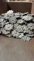 Direct 3d Gesmeed Smeedwerk Bloemenbladen Met 3D-modellering Voor Milieuvriendelijke Duurzame Hekwerk En Poorten