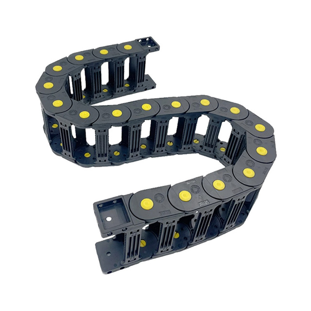 Bridge Type Flexible Nylon Drag Chain for Cable Plastic Nylon Flexible Drag Chain for CNC Milling Machine
