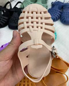 Nuevas Sandalias de Gelatina para Niños, Zapatos Romanos Baotou, Zapatos Casuales con Botón Oculto para Jardín de Infancia y Playa - Product Image 4