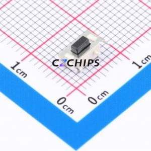 HX-3x6x3.5-ZJ-0.6-2.5N Tactile Switch SMD Switch Single Pole Single Throw 2.5N Horizontal Mount 7mm - Product Image 1