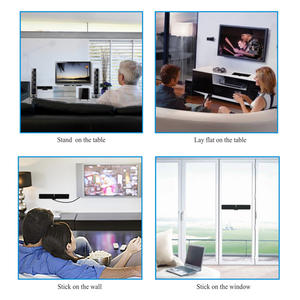 <span class=keywords><strong>เสา</strong></span>อากาศทีวีในอาคาร AR-603พร้อมสาย<span class=keywords><strong>สัญญาณ</strong></span> VHF และ UHF <span class=keywords><strong>ภายนอก</strong></span>เข้ากันได้กับ DVB-T และทีวีดิจิตอล DVB-T2 - Product Image 3