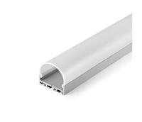 Profilé d'extrusion en plastique blanc LED sur mesure, abat-jour diffuseur LED, couvercle diffuseur en plastique, profilé lumineux – Fourniture directe usine