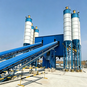 โรงงานผลิตเครื่องผสมคอนกรีตแบบเคลื่อนย้ายได้ขนาดเล็ก Hzs 25 ถึง 240 ลูกบาศก์เมตร/ชม. - Product Image 4