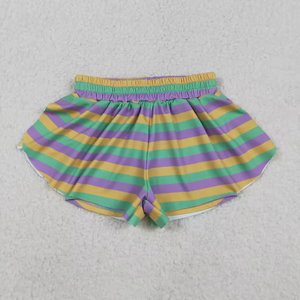 En stock, vêtements assortis mère-fille, vêtements pour enfants du Mardi Gras, vêtements de <span class=keywords><strong>yoga</strong></span>, shorts pour <span class=keywords><strong>bébé</strong></span> fille - Product Image 3