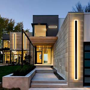 Wholesale Energy Waterproof Ip65 Outdoor Indoor 7w 14w 21w 32w 42w Modern Long Strip <b>Linear</b> Led Wall Lamp - Product Image 1