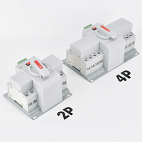 Commutateur de transfert domestique automatique monophasé CB Switch avec double puissance Mini Grade ATS6220V 3Ag3