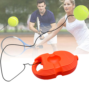 Outil d'entraînement de base pour l'enseignement du tennis professionnel, apprentissage individuel, balle de rebond avec base lestée renforcée - Product Image 6