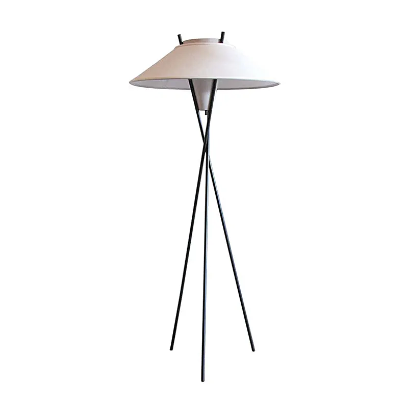 Moderne Eenvoudige Statief Vloerlampen Creatieve Stof Schaduw Staande Lamp Voor Hotel Woonkamer Slaapkamer Decor Indoor Verticale Lamp