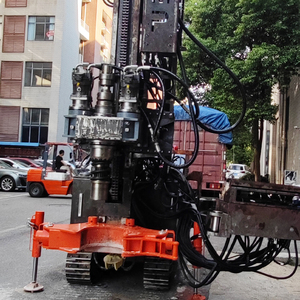 2025 UMP Foreuse rotative hydraulique DTH sur chenilles, à moteur diesel, pour forage de trous de dynamitage dans roches dures, avec compresseur d'air et <span class=keywords><strong>marteau</strong></span> pneumatique - Product Image 3