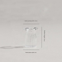 Bouquet de roses et de tulipes artificielles en verre décoratif fait à la main, fleur éternelle, cadeau pour toute occasion, décoration de bureau, ornement