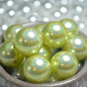 Perla estrella fantasía colorido plástico imitación perla agujero recto DIY joyería accesorios cuentas sueltas acrílico sólido cuentas - Product Image 5