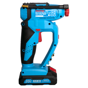 ปั๊มลม FIXTEC 7.4V แบบพกพาสำหรับรถยนต์ แรงดันลม 150 Psi รุ่นไร้สาย FCAP074 - Product Image 6
