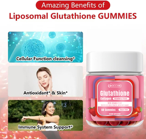 Privélabel Glutathion Collageen Vitamine C Voedingssupplement China Volwassenen Gummy Candy Huidverlichtende Antioxidant - Product Image 2