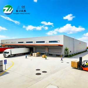 Entrepôt en structure d'acier léger prêt à l'emploi avec <span class=keywords><strong>consolidation</strong></span> transcatégories - Product Image 1