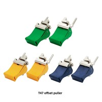 RDEKONO Extracteur de connecteurs de panneau de type T avec poignée décalée, accessoires de châssis pour boîtier électronique, kit de tirage Modèle 84TE