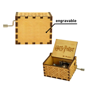 Boîte à musique Zelda Song of Storms, très petite, mécanisme de boîte à musique, boîte à musique en bois à manivelle, approvisionnement en gros B2B - Product Image 3