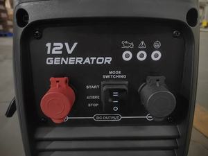 เครื่องกำเนิดไฟฟ้าแบบพกพา 12V DC รุ่นใหม่ สำหรับใช้งานกลางแจ้ง เงียบ 50Hz/60Hz 79.7 ซีซี 1.8 กิโลวัตต์ สี<span class=keywords><strong>เทา</strong></span> ใช้กับเครื่องปรับอากาศในรถยนต์ได้ - Product Image 3