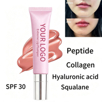 Gloss à lèvres repulpant extrême saveur épicée avec peptides, SPF 30, applicateur métallique rose, effet repulpant