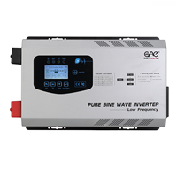 Onduleur électrique solaire hors réseau, 3kw, 12v, 24v, 48v, ac 110v, 220v, 3000w, crête 9000w
