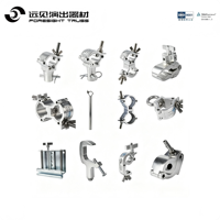 Sistema de armazón de abrazadera de aluminio Foresight con escenario para abrazadera de espiga de concierto