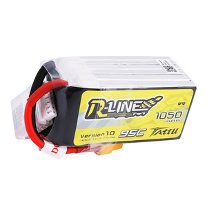 Batería LiPo TATTU R-Line 1050mAh 5100mAh 95C 120C 6S 22.2V para Dron de Carreras FPV - Product Image 4