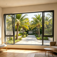Ventana Abatible y Giratoria de Aluminio con Rotura de Puente Térmico y Doble Acristalamiento
