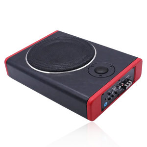 Nueva competencia <span class=keywords><strong>de</strong></span> fábrica <span class=keywords><strong>de</strong></span> madera <span class=keywords><strong>de</strong></span> 8 pulgadas, subwoofer ultrafino <span class=keywords><strong>de</strong></span> audio para coche, subwoofer debajo del asiento, altavoz <span class=keywords><strong>de</strong></span> Subwoofer activo Delgado - Product Image 1