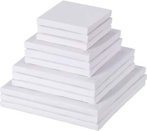 Lienzos Blancos Estirados 100% Algodón, Preparados para Pintura Acrílica, Óleo y Técnicas Húmedas - Product Image 4