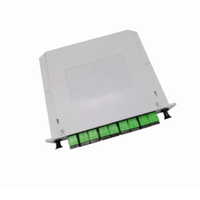 Splitter Serat Optik 1x8 PLC Tipe Inset PLC Splitter SC UPC 1*8 PLC Fiber Optical Splitter LGX