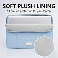 Puffy Laptop Sleeve 13-14 Inch, Laptop Carrying Case, Matte Blue 14-inch Computer Case for Women and Men OEM ODM LOGO Custom