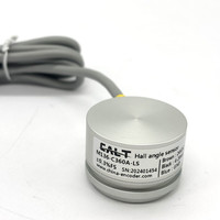 Capteur d'angle Hall d'alimentation 24V personnalisable CALT avec sortie 4-20mA/SSI/SPI/0-5V/1-5V 90/180/270/360 degrés M136-C360A-LS