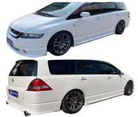 Kit carrosserie compact (lame avant, jupes latérales, lame arrière) pour Honda Odyssey RB1 2003-2008 MPV, pièces de modification extérieure